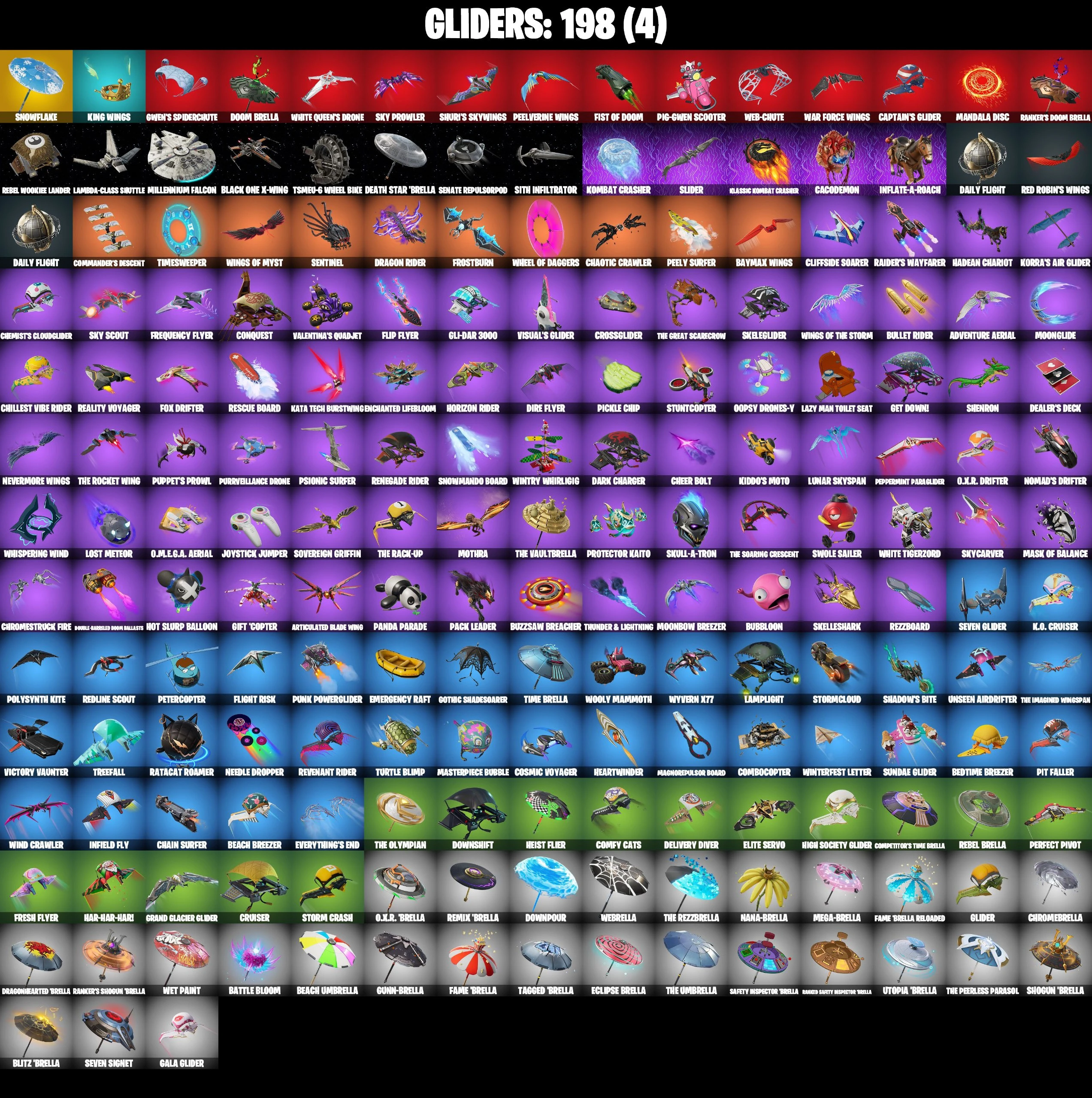 ❤️ 300 SKINS ❤️ ROYALE KNIGHT ❤️ BLUE SQUIRE ❤️ THE WORM ❤️ DEMOGORGON ❤️ YULE TROOPER ❤️ SPIDER-MAN ❤️ SPIDER-GWEN ❤️ SPIDER-MAN ZERO ❤️ SCORPION MK3 ❤️ SUB-ZERO MK3 ❤️ DARTH VADER ❤️ DARTH MAUL ❤️ EMPEROR PALPATINE ❤️ — image 6