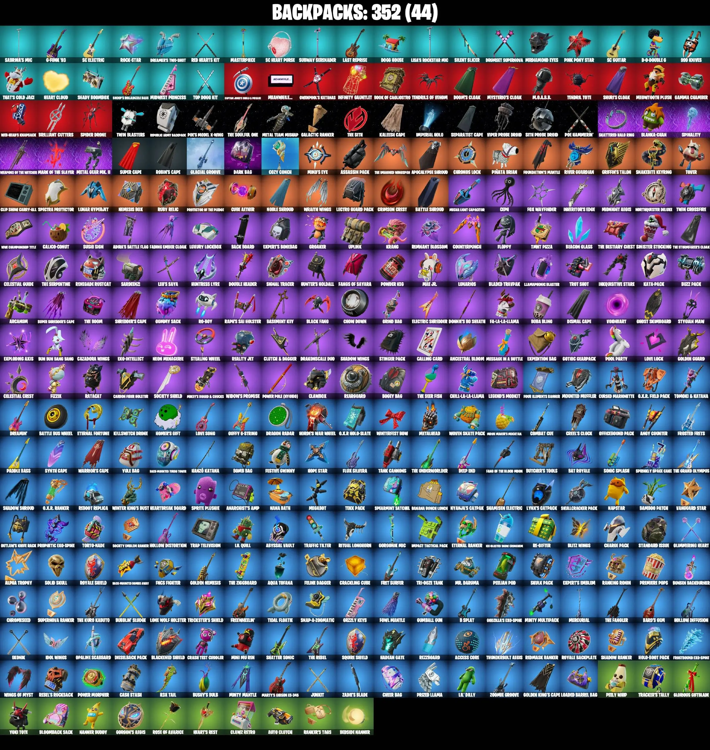 ❤️ 300 SKINS ❤️ ROYALE KNIGHT ❤️ BLUE SQUIRE ❤️ THE WORM ❤️ DEMOGORGON ❤️ YULE TROOPER ❤️ SPIDER-MAN ❤️ SPIDER-GWEN ❤️ SPIDER-MAN ZERO ❤️ SCORPION MK3 ❤️ SUB-ZERO MK3 ❤️ DARTH VADER ❤️ DARTH MAUL ❤️ EMPEROR PALPATINE ❤️ — image 7