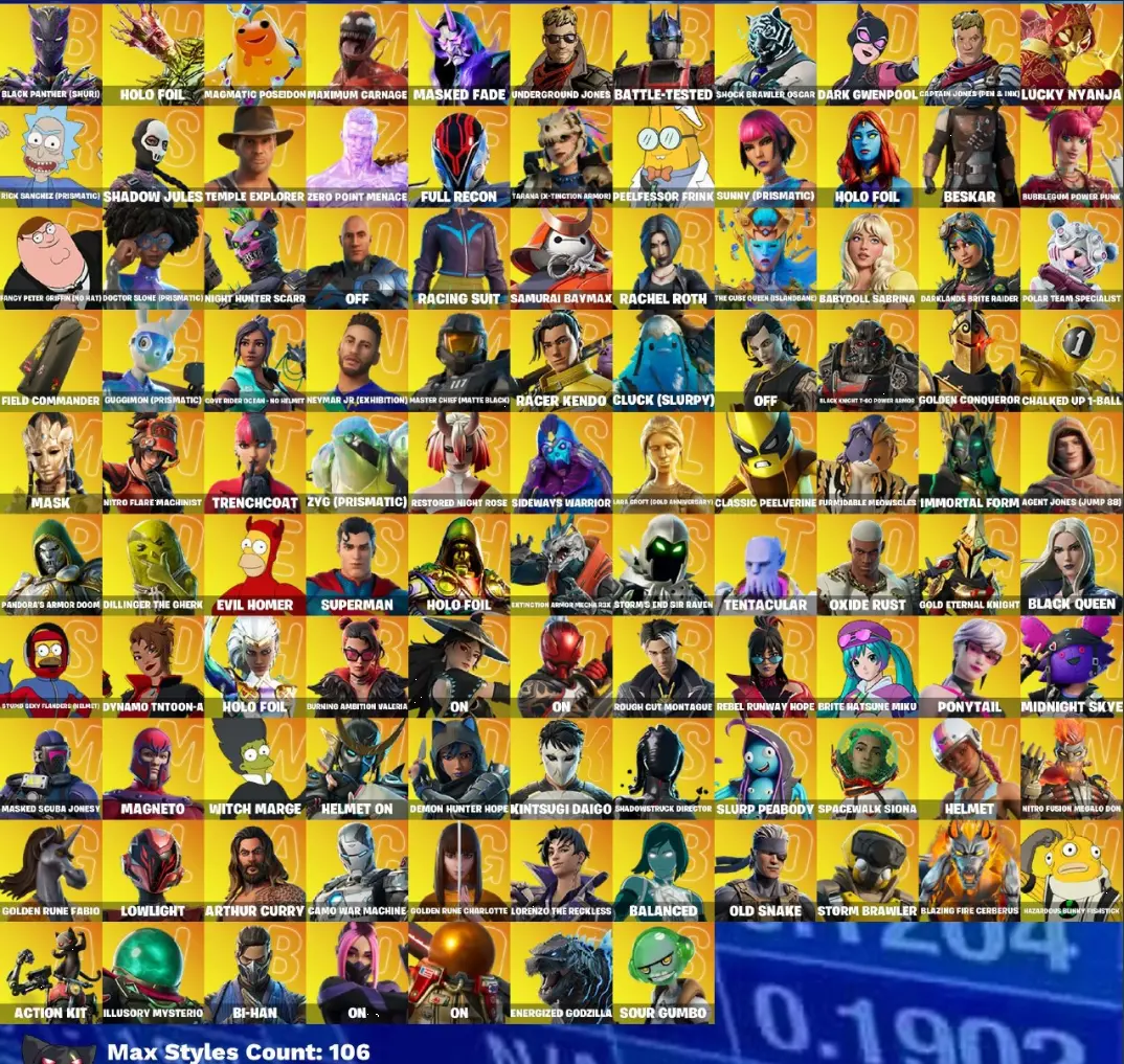 ๐ฅ 251 Skins โข ULTRA STACKED OG + EXCLUSIVES โข 300+ PICKAXES โข HUGE LOCKER ๐ฅ โ image 8