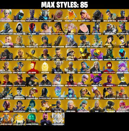227 SKINS π Lina Scorch π Sultura π FNCS Champion Seeker π Subzero Cryptic π Era π The Imagined π Snap π Optimus Prime π Zeus π Hades π 350 V-Buck (PC/PSN/XBOX) PARENTAL CONTROL β image 4