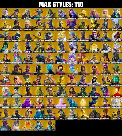 288 SKINS ✨ Travis Scott ✨ Astro Jack ✨ Gold Meowscles ✨ Gold Brutus ✨ Gold TNTina ✨ Gold Midas ✨ Spike ✨ Snake Eyes ✨ Shady Doggo ✨ 550 V-bucks ✨ PC/PSN/XBOX — image 4