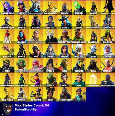 ๐ฅ๐ LEGENDARY ACCOUNT ๐๐ฅ 182 SKINS ๐ IKONIK ๐ Scenario ๐ Gold Brutus ๐ WORLD CUP ๐ Gold Midas ๐ Prodigy ๐ Carbon Commando ๐ Tart Tycoon ๐ Point Patroller ๐ Spider Knight ๐ Hybrid ๐ The Ice King ๐ Dire ๐ FULL ACCESS ๐ โ image 8