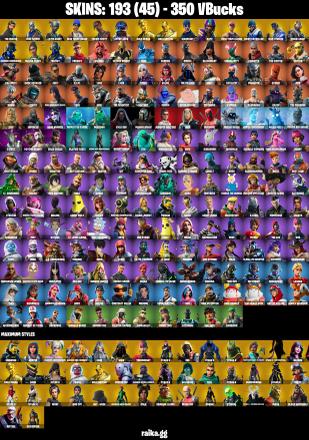 193 SKINS ✨ Travis Scott ✨ The Reaper ✨ Blue Squire ✨ Elite Agent ✨ Blue Team Leader ✨ Astro Jack ✨ Gold Midas ✨ 350 VB (PC/PSN/XBOX) — image 3