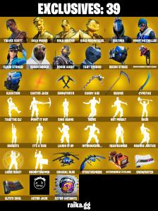 255 SKINS ✨ Travis Scott ✨ Renegade Raider ✨ Aerial Assault Trooper ✨ Gold Midas ✨ Gold Brutus ✨ Gold Meowscles ✨ Sultura ✨ 750 VB (PC/XBOX) PARENTAL CONTROL — Fortnite account listing