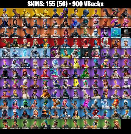 🌸 [155 SKINS] 🌸 Blue Team Leader 🌸 Travis Scott 🌸 Gold Brutus 🌸 Gold Midas 🌸 Gold Meowscles 🌸 Blitz 🌸 Curse Buster 🌸 Tart Tycoon 🌸 900 V-Bucks 🌸 OG STW 🌸 (PC/PSN/XBOX) — image 3