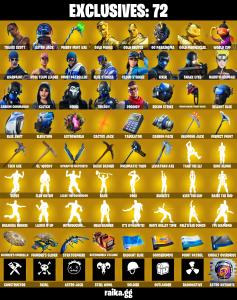 269 SKINS ✨ Travis Scott ✨ Master Chief ✨ Renegade Raider ✨ Astro Jack ✨ Gold Midas ✨ Gold Brutus ✨ OG Paradigma ✨ 700 V-Bucks (PC/PSN/XBOX) — Fortnite account listing