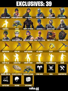 90 SKINS โจ Black Knight โจ Sparkle Specialist โจ The Reaper โจ Blue Squire โจ Royale Knight โจ Elite Agent โจ Omega (Stage 5) โจ 300 V-Bucks (PC/XBOX) โ Fortnite account listing