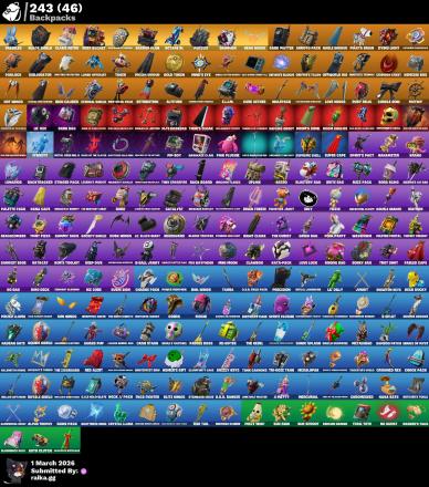 ULTIMATE RARE DEAL 😈  199 Skins | OG STW | Black Knight | SEASON 3 MAX 🌟 Sparkle Specialist | The Reaper | Blue Squire | Royale Knight | Elite Agent | Omega (stage 5) | Rogue Agent | Explorer Emilie | Havoc | Sub Commander | 0 VB — image 6