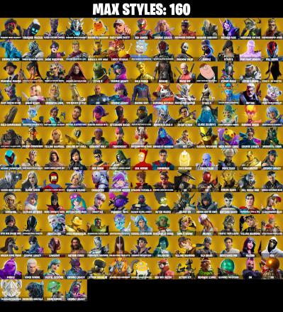 447 SKINS ✨ Renegade Raider ✨ Gold Midas ✨ Master Chief (Matte Black) ✨ Gold Brutus ✨ Gold Meowscles ✨ Dummy Supreme ✨ 150 V-Buc (PC/PSN/XBOX) PARENTAL CONTROL — image 7