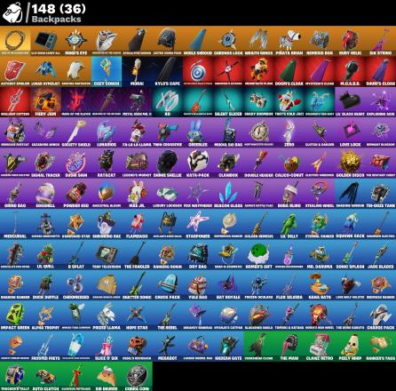 F93 96 skins FNCS Renegade Kado Thorne Omegarok Valeria Spectra Knight Nezumi — image 3