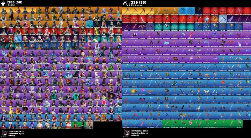 You Can Change Mail [PC/PSN] 285 skins | OG STW | Blue Squire | Royale Knight | Psycho Bandit | Chun-Li | Lara Croft — image 1
