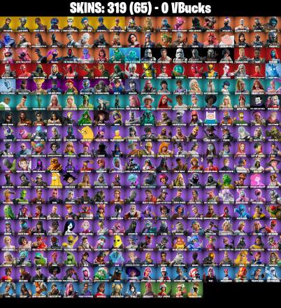 319 SKINS ✨ Travis Scott ✨ Astro Jack ✨ Elite Agent ✨ The Reaper ✨ Naruto Uzumaki ✨ Arcane Jinx ✨ Sentinel ✨ Zeus ✨ 0 V-Buc (PC/PSN/XBOX) — image 3