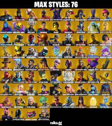 264 SKINS ✨ Aerial Assault Trooper ✨ Sultura ✨ Lina Scorch ✨ Snake Eyes ✨ FNCS 3:1 Champion ✨ FNCS Champion Seeker ✨ 0 VB (PC/PSN/XBOX) — image 4