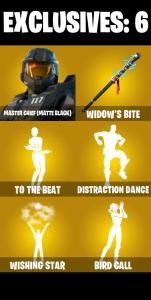 420 SKINS ✨ Renegade Raider ✨ Aerial Assault Trooper ✨ Master Chief (Matte Black) ✨ Peter Griffin ✨ Wild Card ✨ Zeus ✨ Valeria ✨ Hunter ✨ 350 V-Buc (PC/PSN/XBOX) — Fortnite account listing
