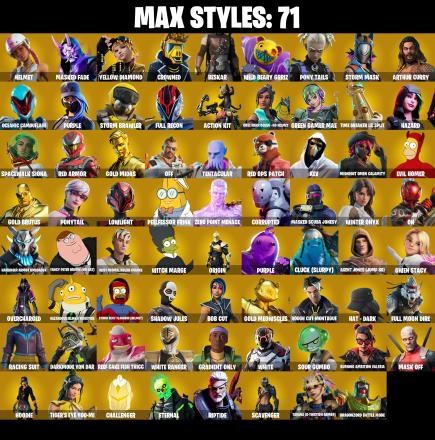 191 SKINS ✨ IKONIK ✨ Gold Midas ✨ Gold Brutus ✨ Gold Meowscles ✨ Sultura ✨ Lina Scorch ✨ Subzero Cryptic ✨ Tart Tycoon ✨ 0 V-Bucks (PC/XBOX) — image 4
