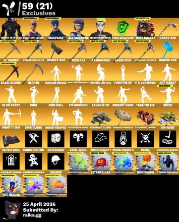 [419 SKINS] 🌞 Omega (stage 5) 🌞 Jill Valentine 🌞 Naruto Uzumaki 🌞 Drift 🌞 The Prisoner 🌞 The Foundation 🌞 Ronin 🌞 Malik 🌞 Nezumi 🌞 Rox 🌞 [PC/PSN/XBOX] — image 2