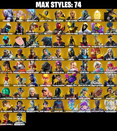 318 SKINS ✨ Renegade Raider ✨ Aerial Assault Trooper ✨ Dummy Supreme ✨ Recon Champion ✨ Backlash ✨ Optimus Prime ✨ Catalyst ✨ Fusion ✨ 0 V-Bucks (PC/PSN/XBOX) PARENTAL CONTROL — image 4