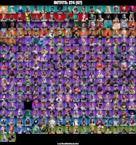 【274 SKINS】  SPIDERGWEN AURELIAN  ❤️  NINJA  ❤️  SANTA DOGG ❤️  KHABY LAME  ❤️  PARENTAL CONTROL  ❤️   (PC/PSN/XBOX) — Fortnite account listing