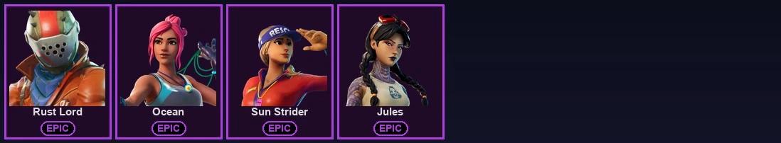 🎮 100 Skins 💎 850 V-Bucks ⚡ Lvl 1983 | The Reaper | Warpaint | Rose Team Leader 🏆 261 Wins — image 3