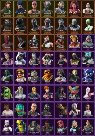 🎮 100 Skins 💎 850 V-Bucks ⚡ Lvl 1983 | The Reaper | Warpaint | Rose Team Leader 🏆 261 Wins — image 2