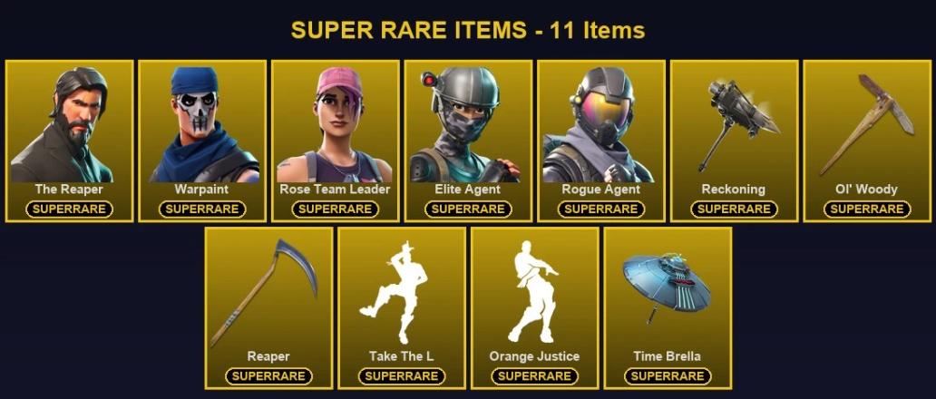 🎮 100 Skins 💎 850 V-Bucks ⚡ Lvl 1983 | The Reaper | Warpaint | Rose Team Leader 🏆 261 Wins — image 1