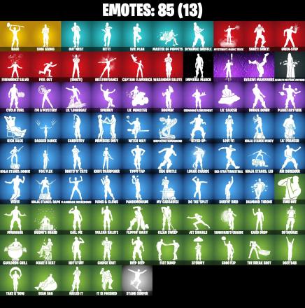 100 SKINS ⸱ VI ⸱ RAGE ⸱ LARA CROFT ⸱ SPIDER-MAN NO WAY HOME ⸱ DEADPOOL ⸱ MJ ⸱ THE FLASH ⸱ FADE ⸱ ETERNAL KNIGHT ⸱ SKYE ⸱ MEOWSCLES ⸱ SARAH CONNOR ⸱ JOLTARA ⸱ KIT ⸱ MAYA ⸱ POLAR PEELY ⸱ LEXA ⸱ TNTINA ⸱ AGENT PEELY ⸱ REAPER AXE ⸱ ST — image 3