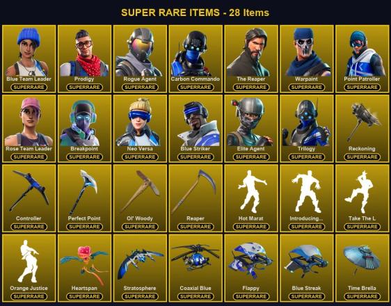 🎮 103 Skins 💎 900 V-Bucks ⚡ Lvl 1644 | Blue Team Leader | Prodigy | Rogue Agent 🏆 221 Wins — image 1