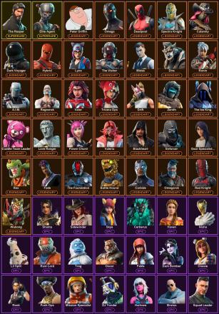 ๐ฎ 104 Skins ๐ 300 V-Bucks โก Lvl 1585 | The Reaper | Elite Agent | Peter Griffin ๐ 179 Wins โ image 2