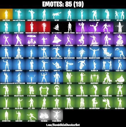 105 Skins|Throwback Axe,Sing Along,Lara Croft,Neymar Jr,Star Wand,Harley Hitter,Candy Axe,Ice Breaker,Driver Axe,Harley Quinn,Darth Vader,Catwoman Zero,Clark Ke — image 3