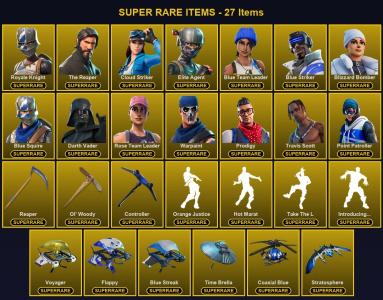 🎮 105 Skins 💎 1100 V-Bucks ⚡ Lvl 2073 | Royale Knight | The Reaper | Cloud Striker 🏆 213 Wins — Fortnite account listing