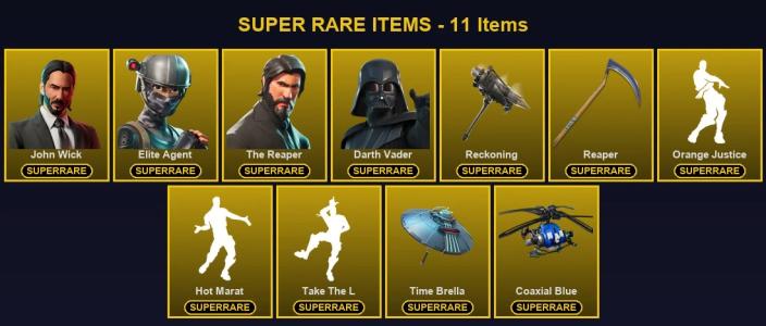 🎮 105 Skins 💎 2150 V-Bucks ⚡ Lvl 1697 | John Wick | Elite Agent | The Reaper 🏆 184 Wins — Fortnite account listing