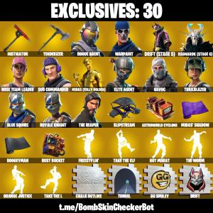 ✅106 Skins✅ Royale Knight , Blue Squire , The Reaper , Hot Marat