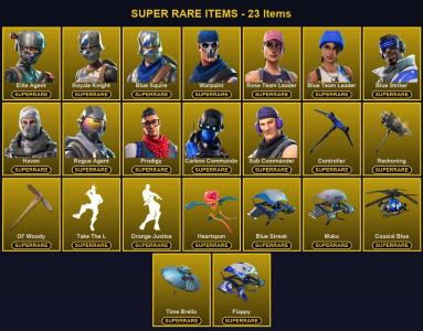 🎮 106 Skins 💎 500 V-Bucks ⚡ Lvl 851 | Elite Agent | Royale Knight | Blue Squire 🏆 115 Wins — Fortnite account listing