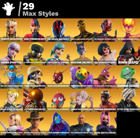 107 skins [PC/XBOX/PSN] Guile | Cammy | Eddie Brock | Red Knight | Snap | Ronin | The Cube Queen | Malik | Torin | The Imagined | Backlash | Twyn | Kor | Reaper  | Spider-Man | Erisa | Spider-Gwen — image 6
