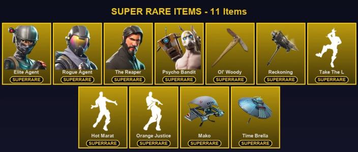 ๐ฎ 107 Skins ๐ 700 V-Bucks โก Lvl 1571 | Elite Agent | Rogue Agent | The Reaper ๐ 608 Wins โ Fortnite account listing