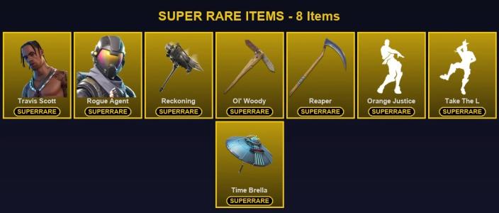 🎮 107 Skins 💎 200 V-Bucks ⚡ Lvl 1396 | Travis Scott | Rogue Agent | Blackheart 🏆 92 Wins — Fortnite account listing
