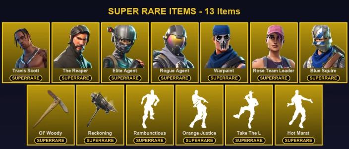 🎮 107 Skins 💎 350 V-Bucks ⚡ Lvl 1142 | Travis Scott | The Reaper | Elite Agent 🏆 183 Wins — Fortnite account listing