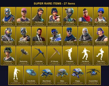 🎮 108 Skins 💎 900 V-Bucks ⚡ Lvl 1138 | Blue Squire | Rose Team Leader | The Reaper 🏆 153 Wins — Fortnite account listing