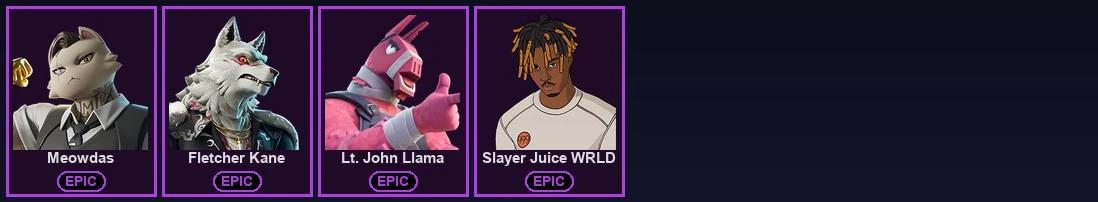 🎮 110 Skins 💎 200 V-Bucks ⚡ Lvl 2089 | Lara Croft | Spectra Knight | Omegarok 🏆 277 Wins — image 3