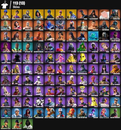 【113 SKINS】 (PC/XBOX) OG STW | BLUE TEAM LEADER | ROGUE AGENT | NEYMAR JR | DREAM | DRIFT | REDLINE | WHITEOUT | FUSION | ONESIE — image 3