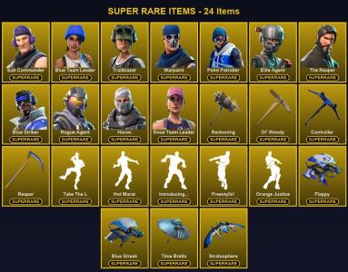 ๐ฎ 113 Skins ๐ 250 V-Bucks โก Lvl 1147 | Sub Commander | Blue Team Leader | Trailblazer ๐ 140 Wins โ Fortnite account listing