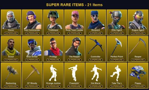 🎮 113 Skins 💎 100 V-Bucks ⚡ Lvl 821 | Havoc | Sub Commander | Trailblazer 🏆 652 Wins — Fortnite account listing
