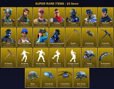 ๐ฎ 113 Skins ๐ 250 V-Bucks โก Lvl 1888 | Elite Agent | The Reaper | Rose Team Leader ๐ 260 Wins โ Fortnite account listing