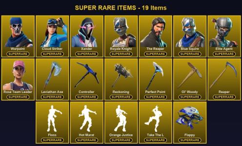 ๐ฎ 114 Skins ๐ 200 V-Bucks โก Lvl 2618 | Warpaint | Cloud Striker | Xander ๐ 444 Wins โ Fortnite account listing
