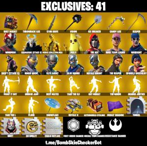 ✅115 Skins✅ Sparkle Specialist , Floss , Royale Knight , Blue Squire