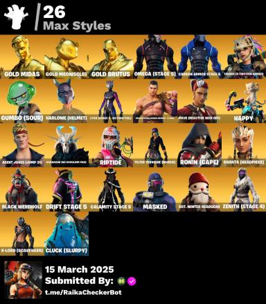 116 SKINS | THE REAPER | ELITE AGENT | OMEGA | OG STW | TART TYCOON | LARA CROFT | REAPER | DIAMOND JACK | TAKE THE L — image 8