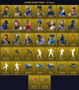 🎮 116 Skins 💎 150 V-Bucks ⚡ Lvl 967 | The Reaper | Royale Knight | Blue Squire 🏆 84 Wins — Fortnite account listing