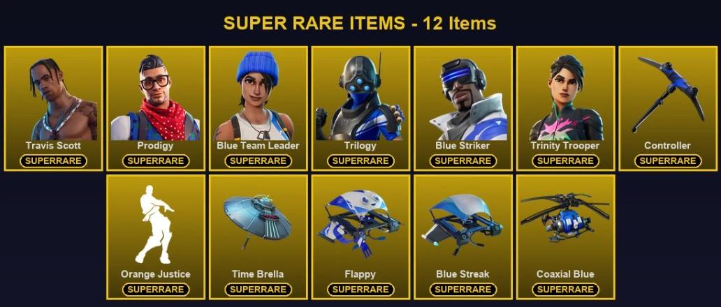 ๐ฎ 117 Skins ๐ 650 V-Bucks โก Lvl 1937 | Travis Scott | Prodigy | Blue Team Leader ๐ 209 Wins โ image 1
