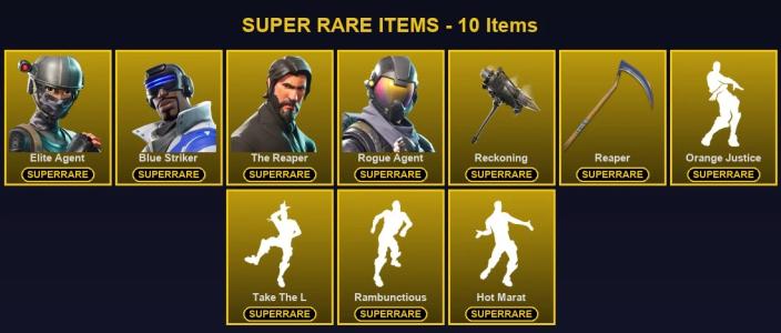 🎮 118 Skins 💎 750 V-Bucks ⚡ Lvl 1606 | Elite Agent | Blue Striker | The Reaper 🏆 195 Wins — Fortnite account listing