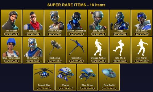 🎮 120 Skins 💎 450 V-Bucks ⚡ Lvl 1709 | The Reaper | Prodigy | Royale Knight 🏆 317 Wins — Fortnite account listing